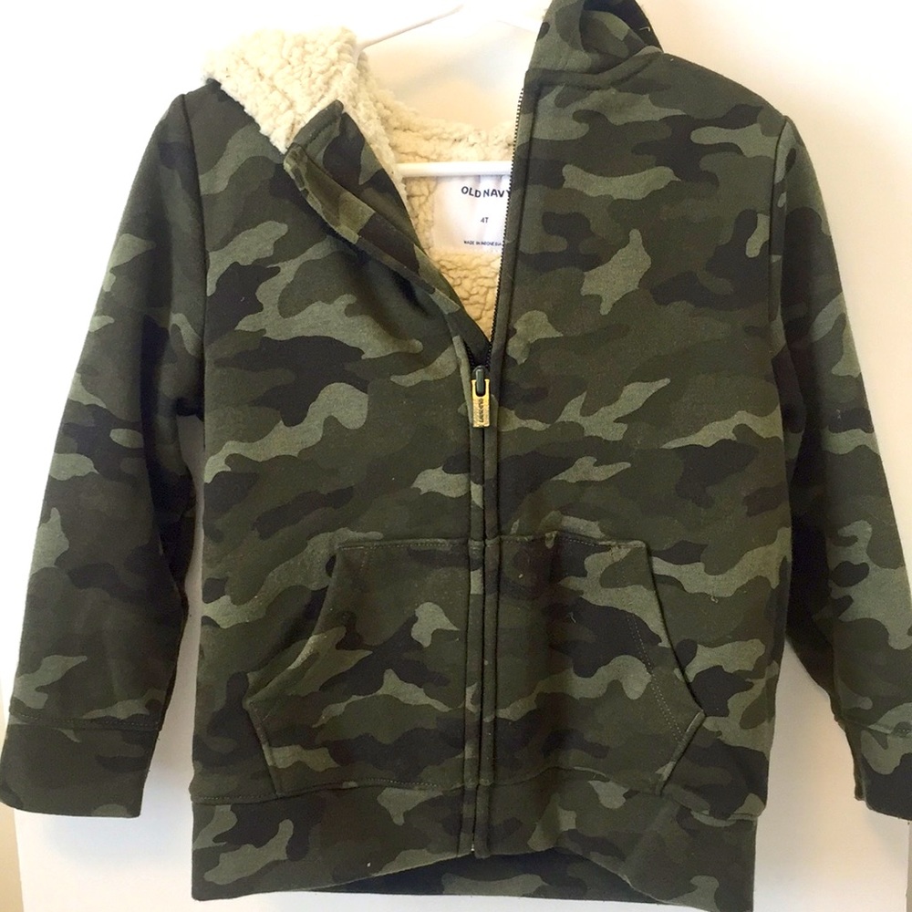 Old Navy Camo Hoodie